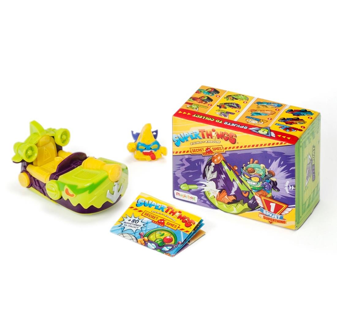Super Zings 6 Things Szpiegowski Pojazd + Figurka