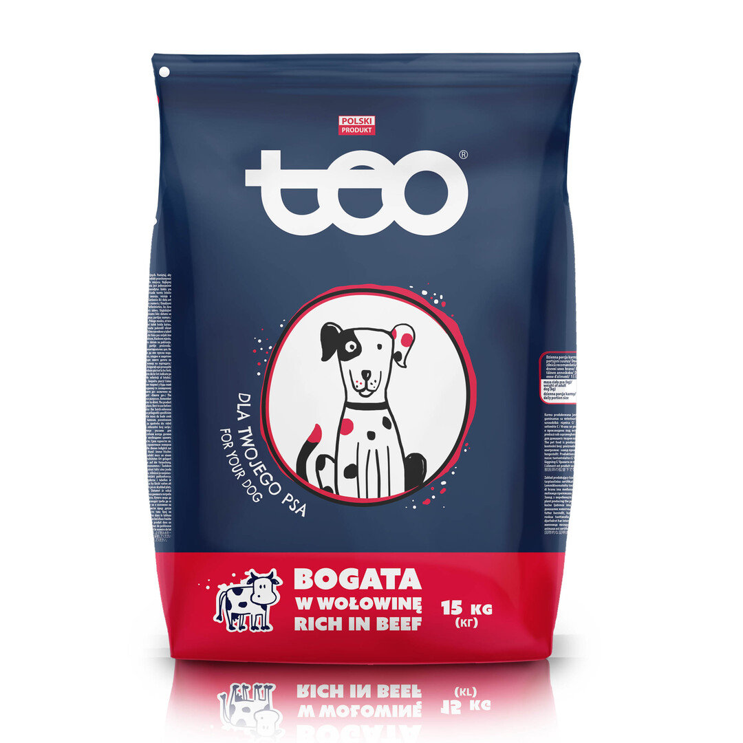 TEO BOGATA W WOŁOWINĘ 15 KG Expand  Karma sucha dla psa TEO bogata w wołowinę 15 kg