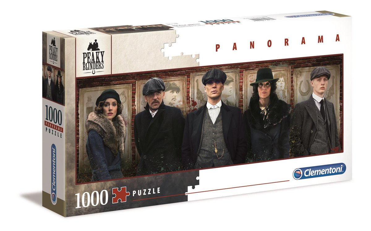 Clementoni PUZZLE 1000 EL PANORAMA NETFLIX Peaky Blinders