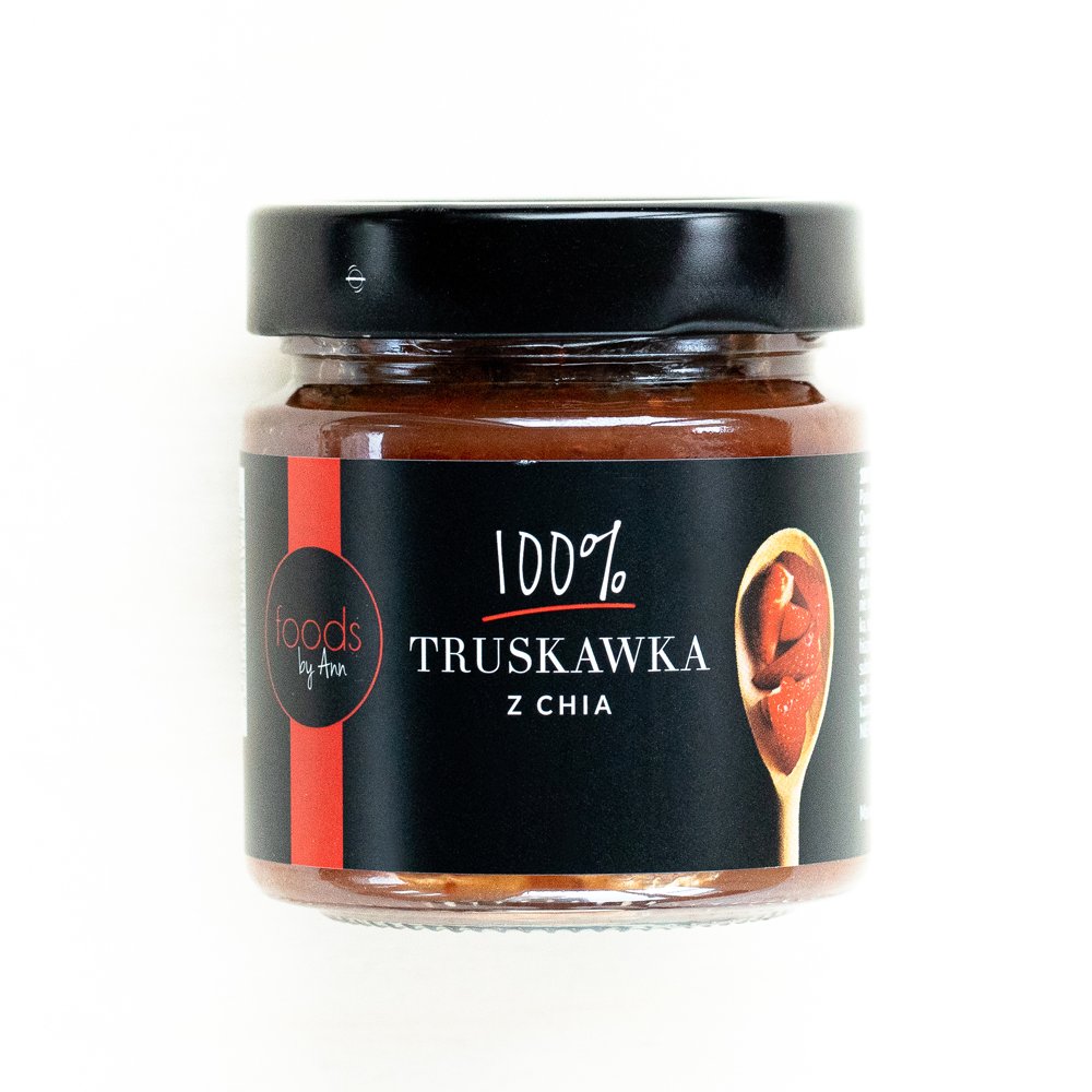 HPBA Group HPBA Group Dżem z truskawek z nasionami chia 200 g () 133896