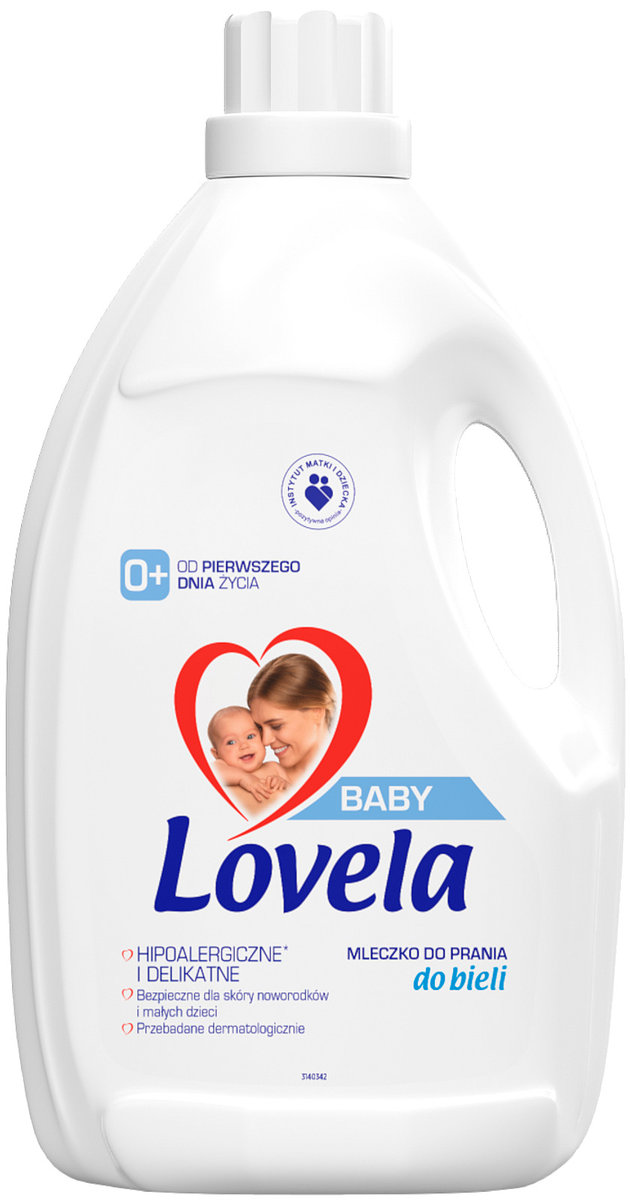 Lovela Zestaw mleczek do prania Baby 4x2,9 l do bieli i koloru