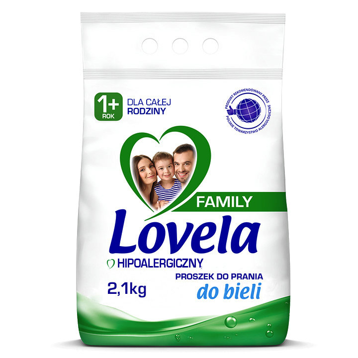Lovela Family proszek prania Białego 2,1kg
