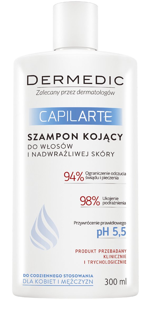 Dermedic BIOGENED capilarte szampon kojący do włosów i nadwrażliwej skóry 300 ml