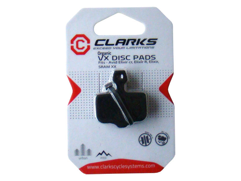 CLARK'S Klocki hamulcowe  VX841 szary / Materiał: żywiczne