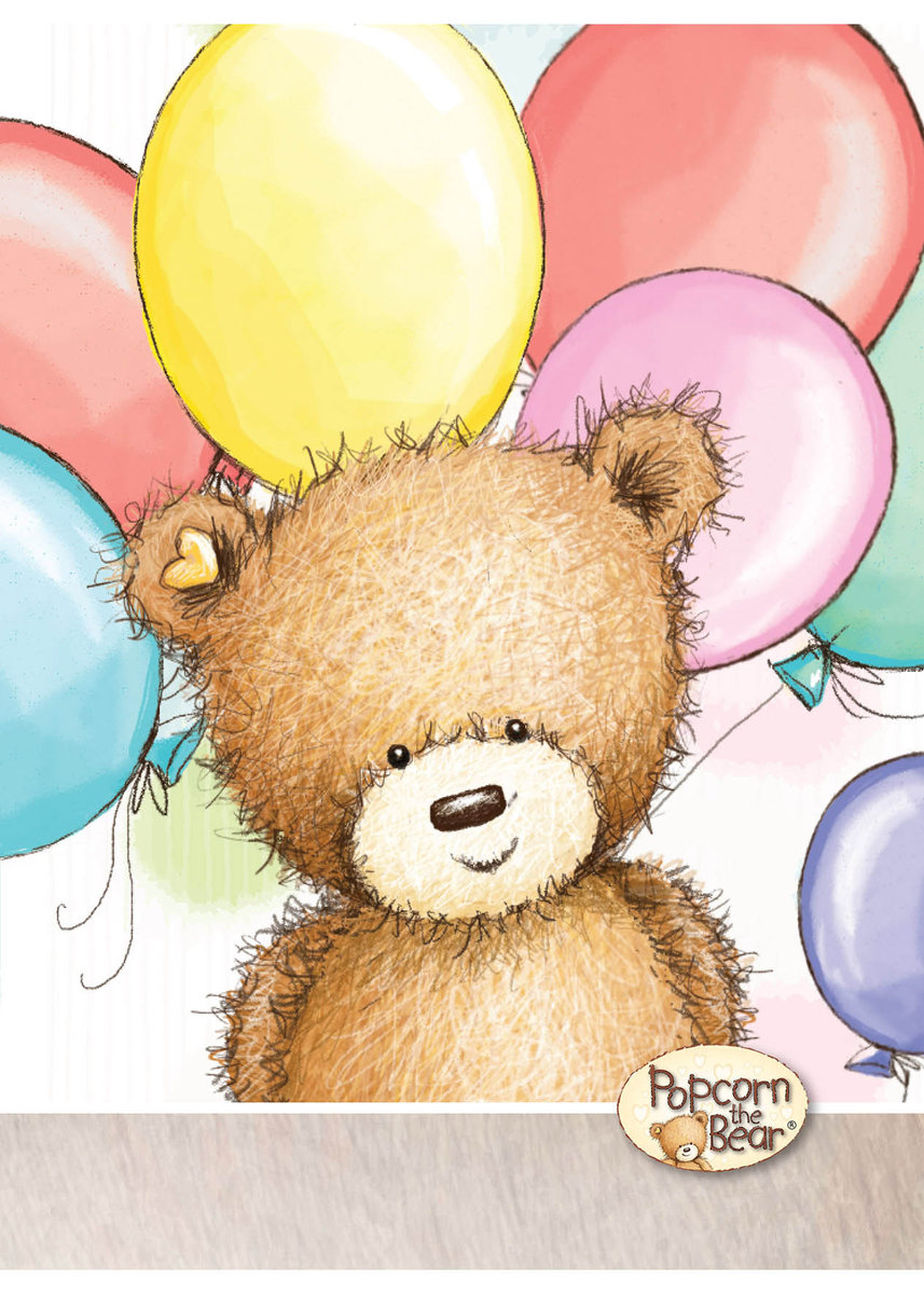 Eurocom Zeszyt Popcorn Bear A6 40 kartek