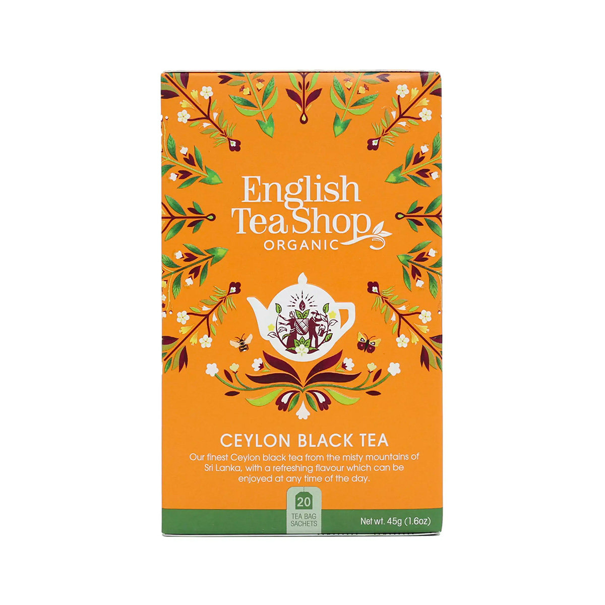 English Tea Shop,  herbata czarna Ceylon Black Tea, 20 saszetek