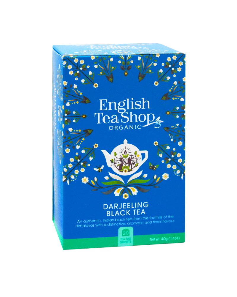 English Tea Shop,  herbata czarna  Darjeeling Black Tea, 20 saszetek