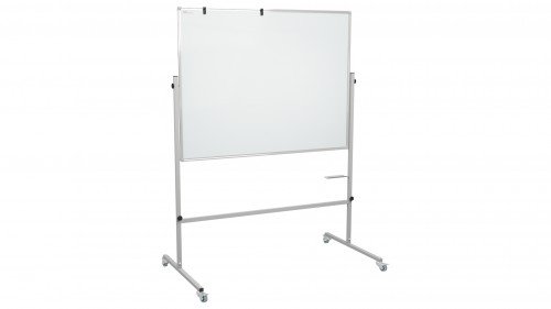 Tablica mobilna dwustronna, obrotowa, suchościeralna, 240x120 cm