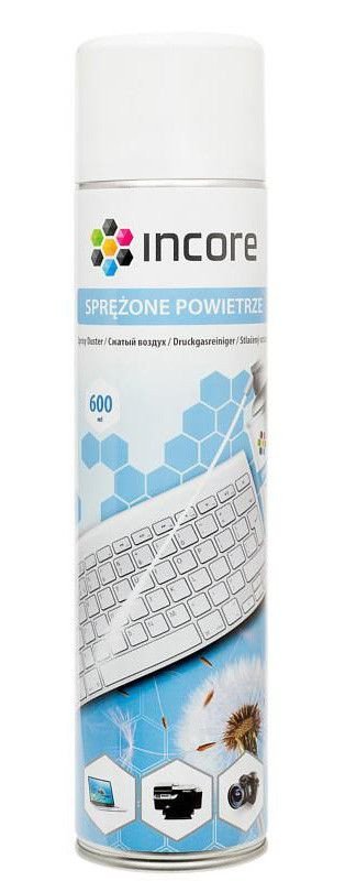 Sprężone powietrze w spray'u INCORE 600 ml
