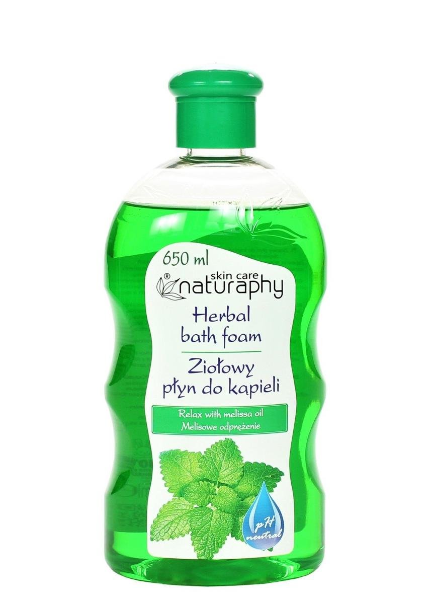 Ziołowy płyn do kąpieli z olejkiem z melisy 650 ml