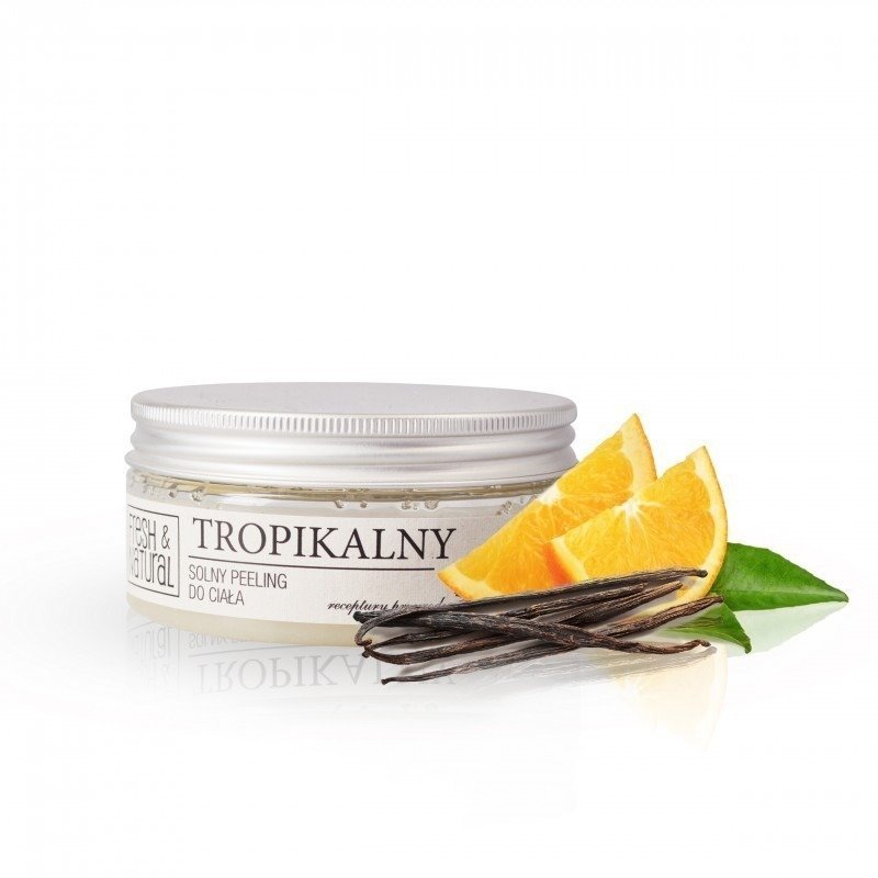 Fresh&Natural Fresh & Natural - SOLNY PEELING DO CIAŁA TROPIKALNY 250 ml