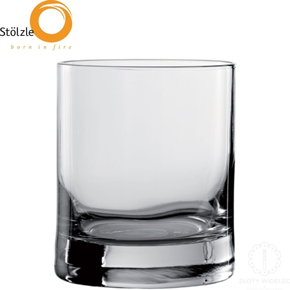 Stölzle Lausitz New York Bar d.o.f. szklanka do whisky, kryształowe bezołowiowe, 420 ML 350 00 16
