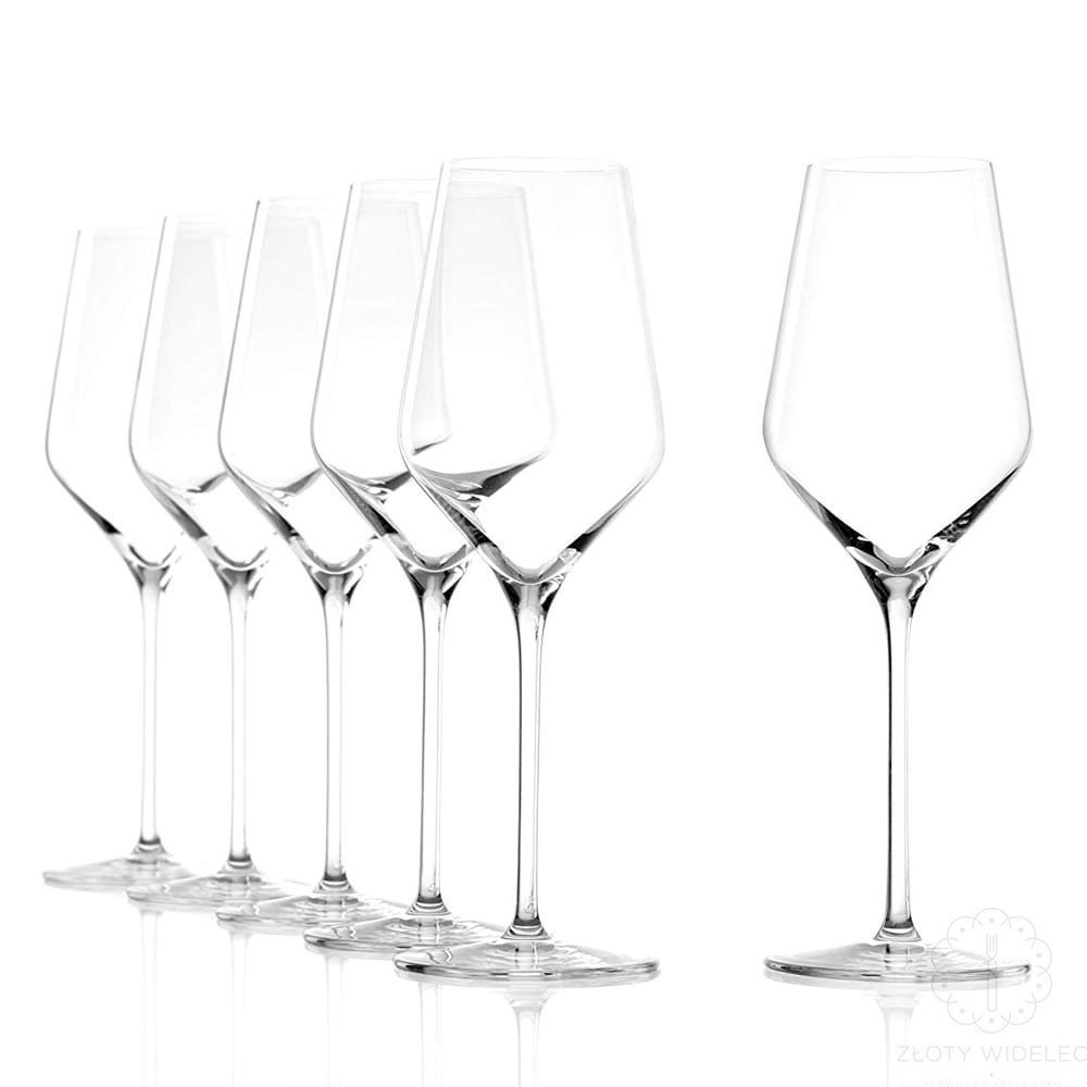 Stolzle Lausitz Quatrophil kieliszki do wina białego 404 ml 6szt