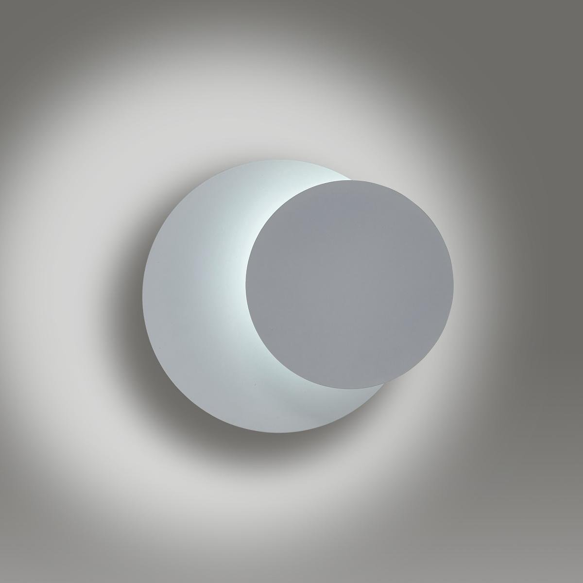 Emibig LIGHTING Kinkiet Circle o okrągłym kształcie, biały