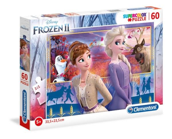 Clementoni Puzzle 60 Super kolor Frozen 2