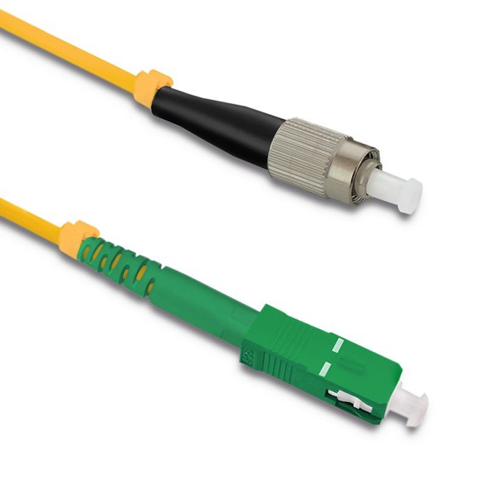 Фото - Патч-корд Qoltec Patchcord światłowodowy FC/UPC - SC/APC | Singlemode | 9/125 | G652 