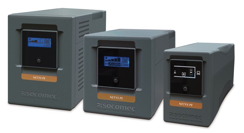 Socomec UPS NETYS PE moc 1500VA/900W 230V 50/60Hz, NPE-1500-LCD