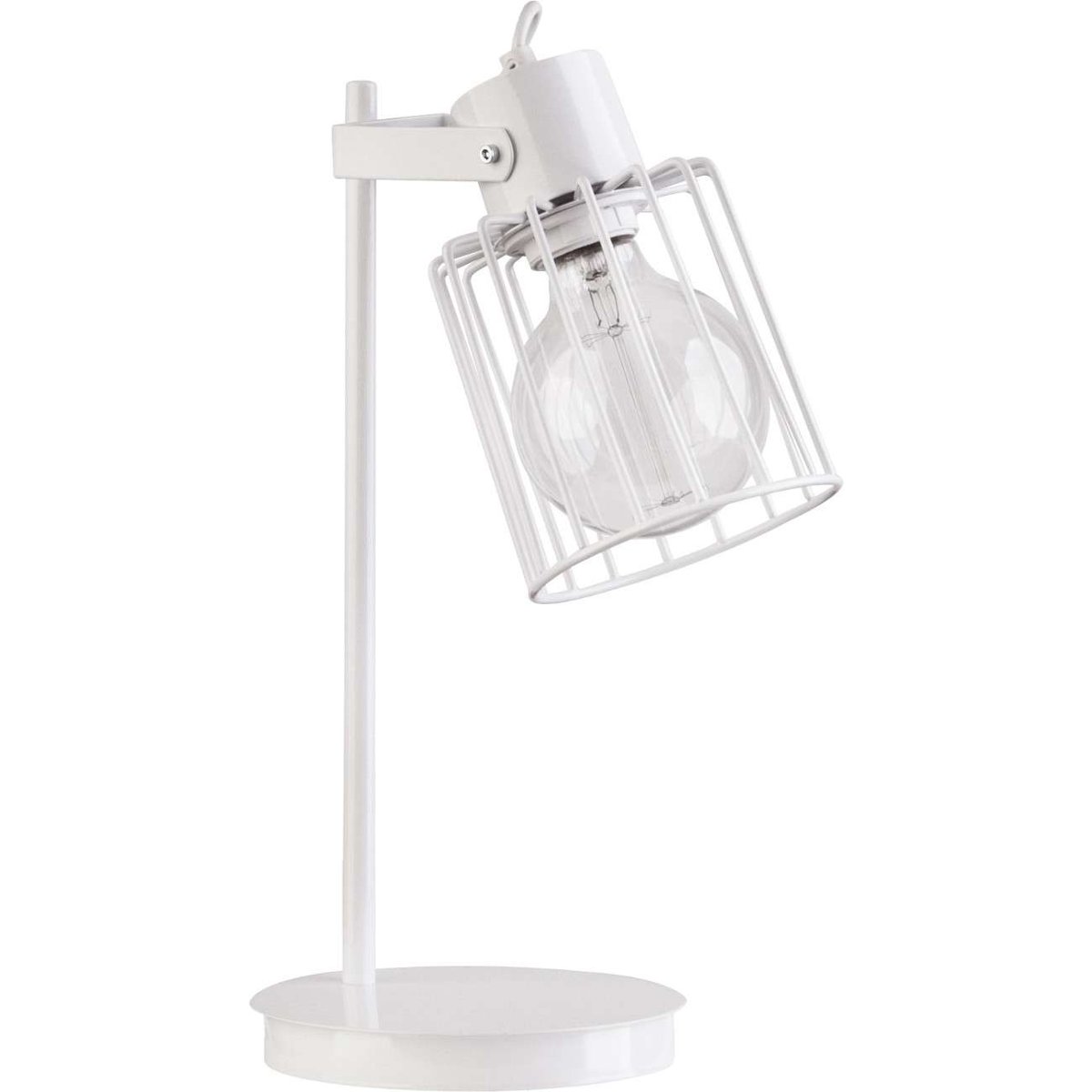 Sigma Lampka biurkowa  LUTO biała nowoczesna (50085)