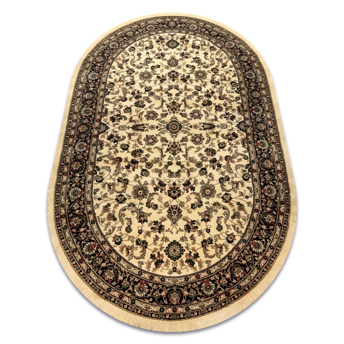 Dywan owalny DYWANY ŁUSZCZÓW Royal Adr 1745, karmelowy, 200x290 cm