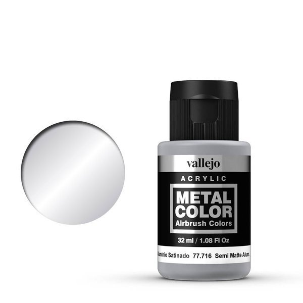 Vallejo Metal Color - Semi Matte Alum. / 32ml 77716