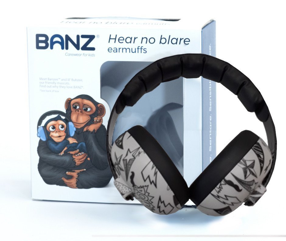 Banz Baby Bubzee nauszniki dźwiękowe blokujące nauszniki, 0-2 lata