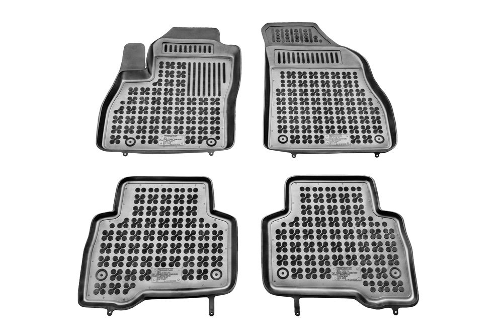 REZAW Plast Dywaniki samochodowe gumowe PLAST: Fiat Qubo 2007- 201209