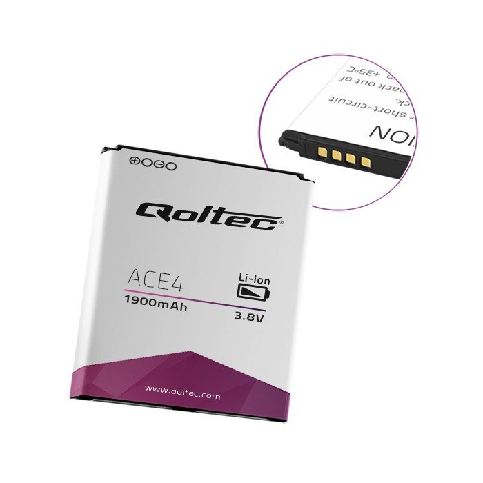 Qoltec Bateria Bateria do Samsung Galaxy Ace 4 1900mAh 52073.ACE4