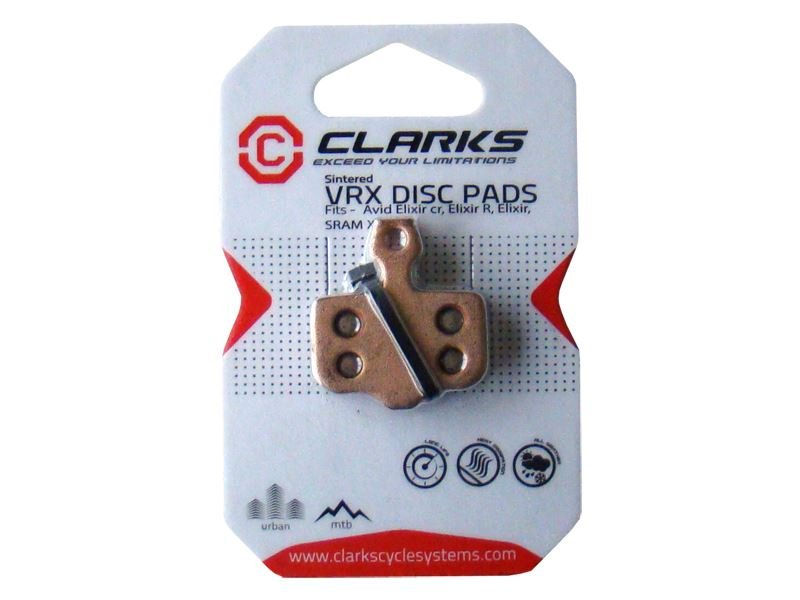 CLARK'S Klocki hamulcowe  VRX841 PRO szary / Materiał: metaliczne