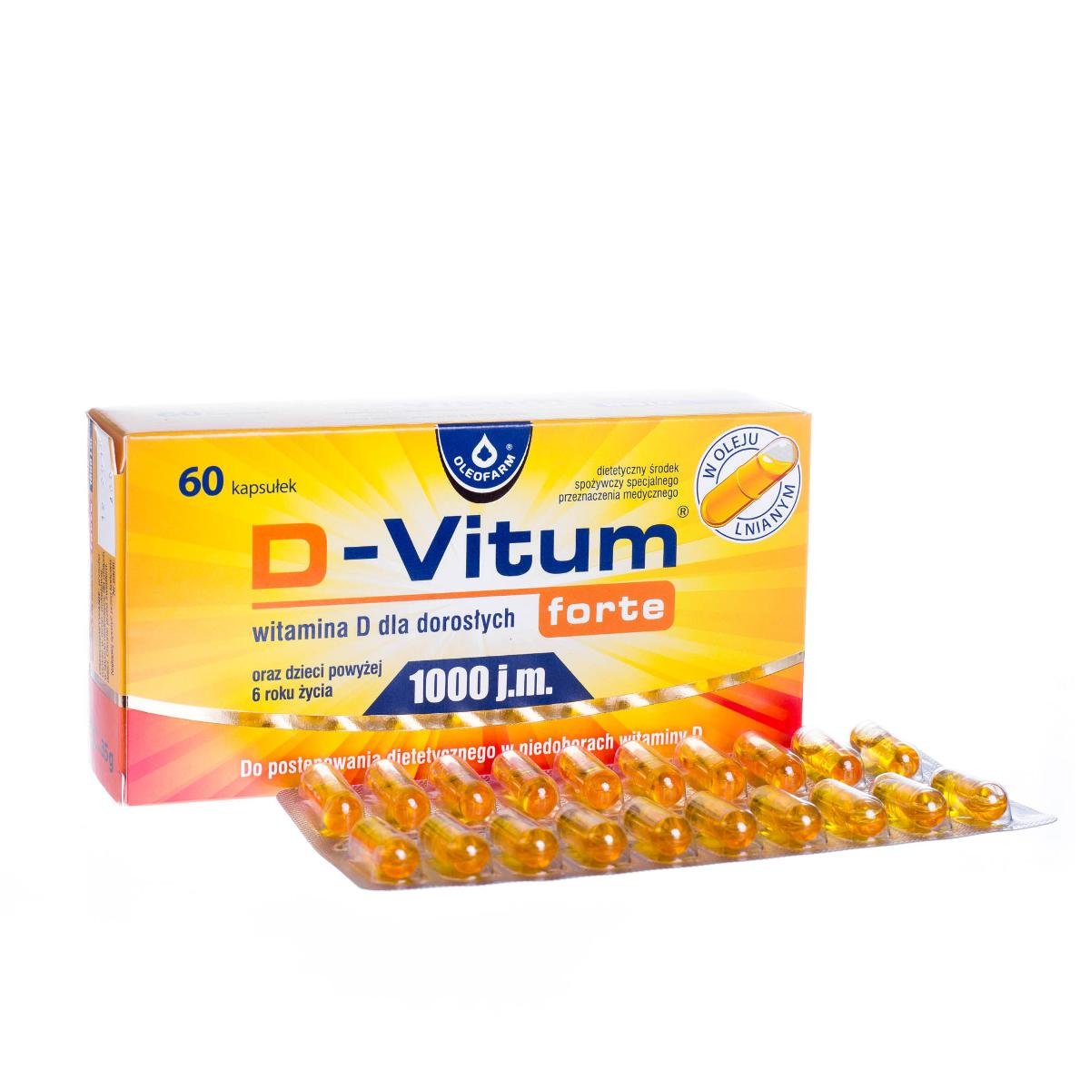 Oleofarm D-Vitum Forte 1000 60 szt.