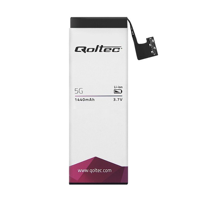 Qoltec Bateria do smartfona iPhone 5G/5, 1440mAh