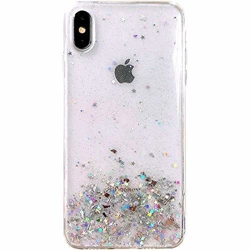 Zalew mobile Etui brokatowe piękne Case do Apple iPhone 11 Pro Max - przezroczysty