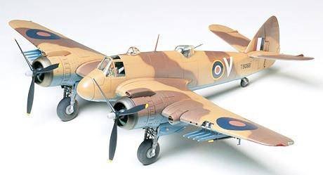 Zdjęcia - Model do sklejania (modelarstwo) TAMIYA Brytyjski samolot myśliwski Bristol Beaufighter Mk.6 61053 