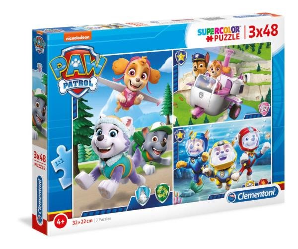 Clementoni Puzzle 3x48 Paw Patrol