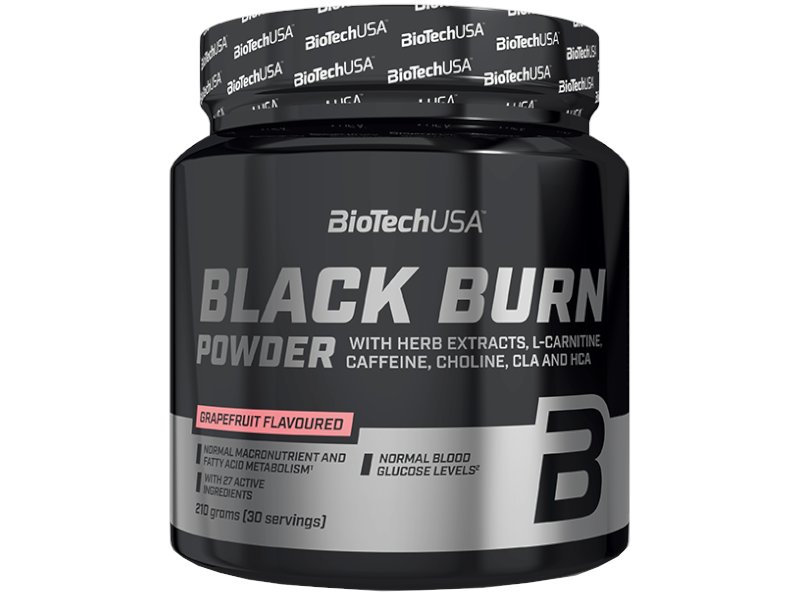 BioTech Black Burn 210 g grejpfrut