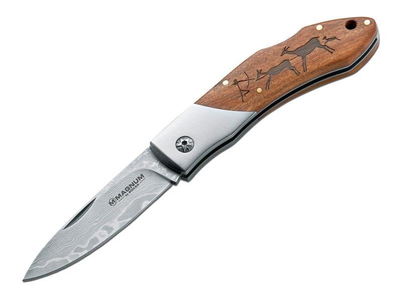 Magnum Nóż do krojenia  Caveman 8.2 cm ze stali damasceńskiej, 01ry818dam 01RY818DAM