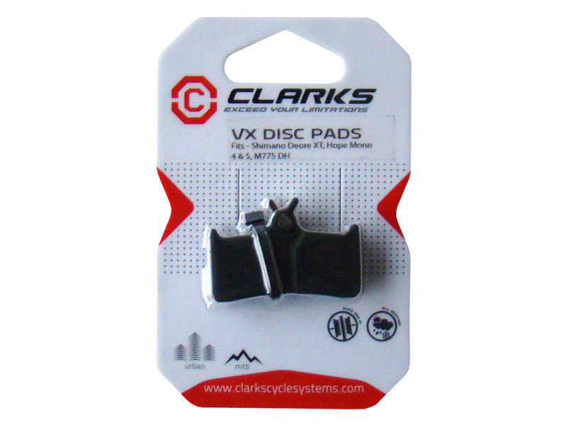 Clarks okładziny hamulców tarczowych sint rejestrowaną Disc Pads Shimano XT, glegdh/grimeca, SRAM, Hope VRX 801C