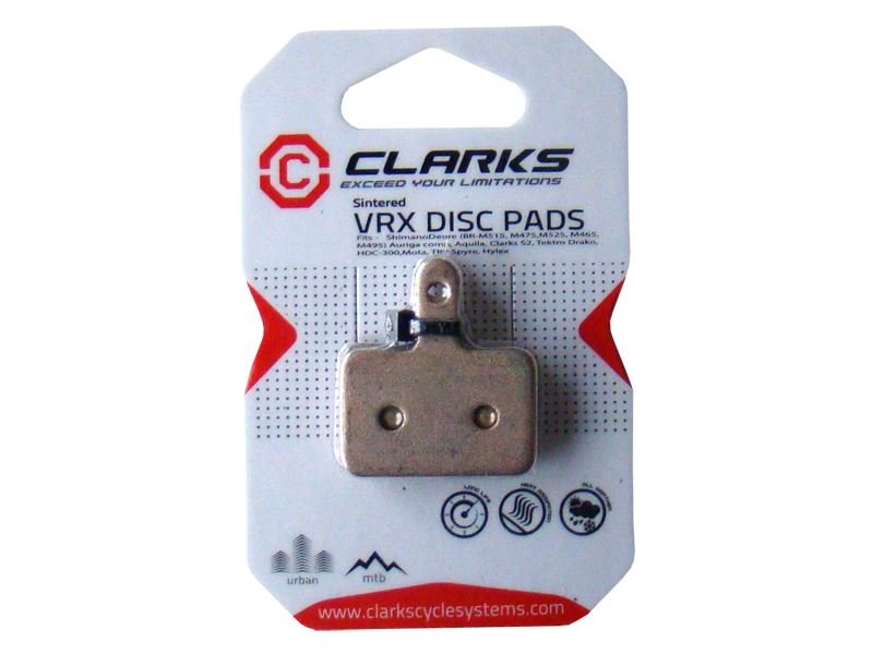 Clarks okładziny hamulców tarczowych sint rejestrowaną Disc Pads Shimano Deore BR-M515 VRX811
