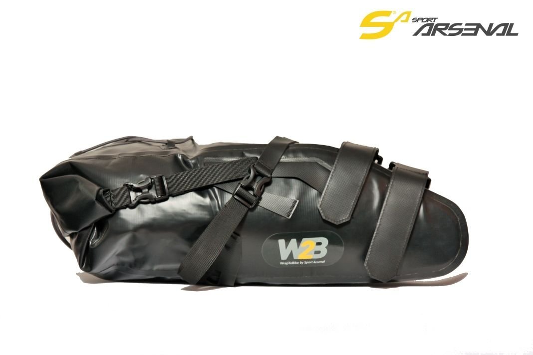 Sport Arsenal Sakwa podsiodłowa W2B Bike Packing Art. 612 czarny / Montaż: tył ART. 612