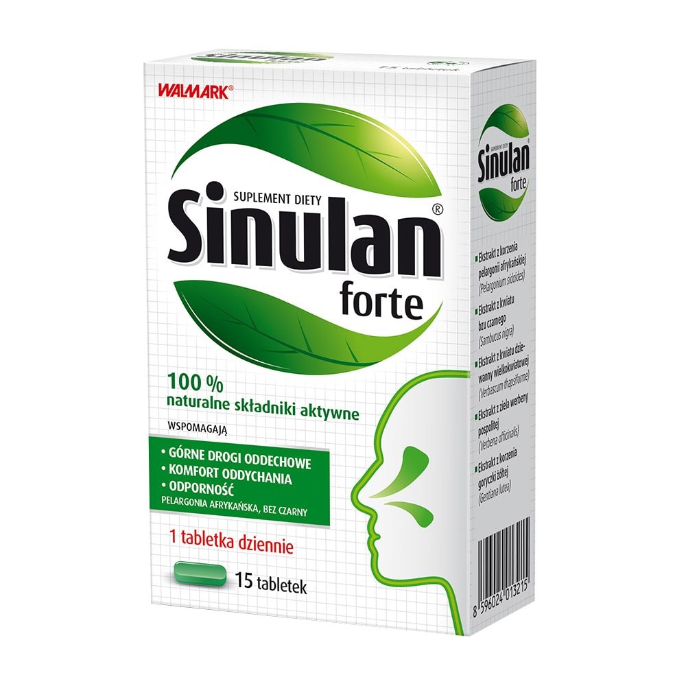 Stada Sinulan Forte, suplement diety, 15 tabletek  8759411