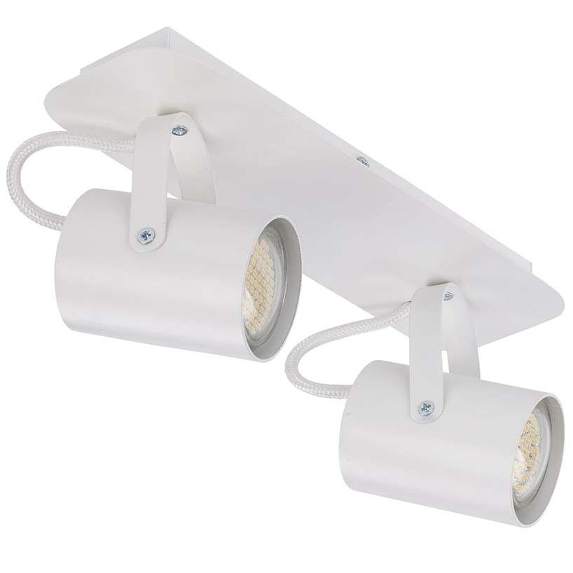Sigma KAMERA Biały 2 plafon - Lampa sufitowa 2x GU10 (max 25W) 32558