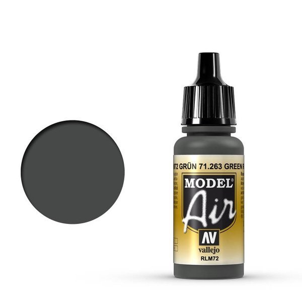 Vallejo Farba akrylowa Model Air - Green RLM72 / 17ml Vallejo 71263