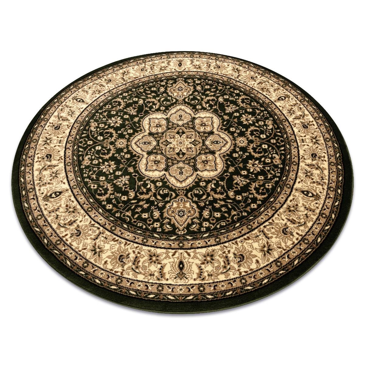 Dywan klasyczny DYWANY ŁUSZCZÓW Royal Adr, zielony, 120 cm