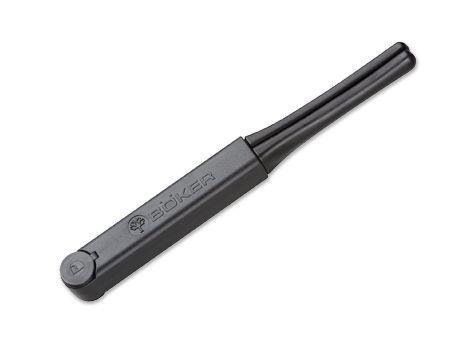 Böker 03BO800 zestaw sztućców podróżnych z etui z tworzywa sztucznego, czarny, wymiary 21,0 x 4,0 x 2,20 cm BOP03BO800-BRK
