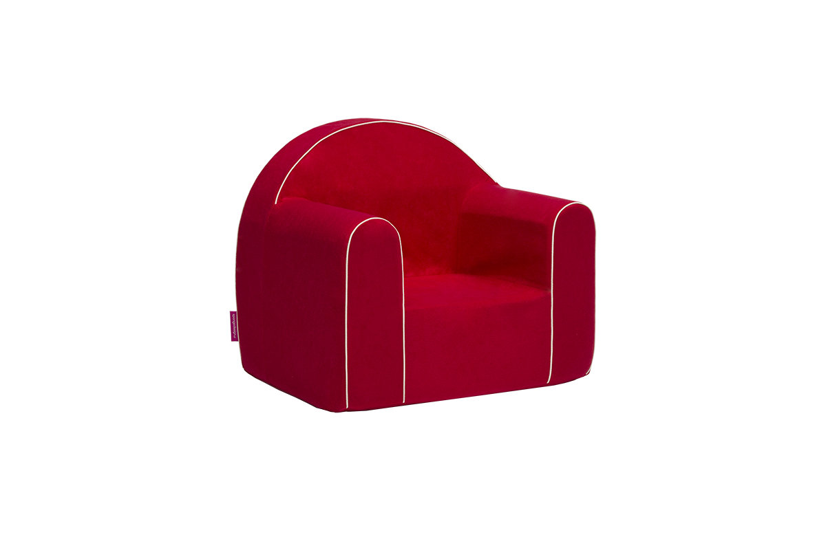 Fotelik piankowy Mini czerwony Kolory!