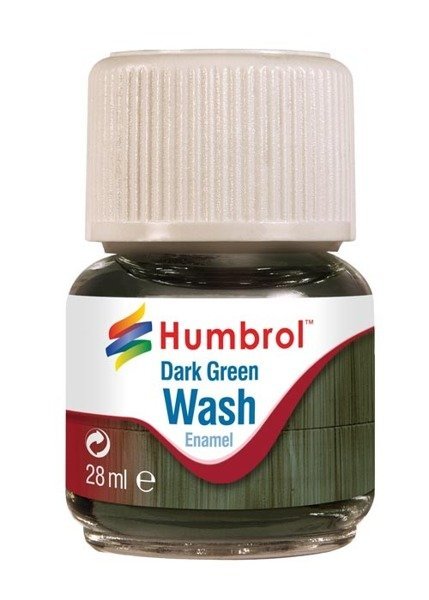 Humbrol Enamel Wash Dark Green / 28ml Humbrol AV0203