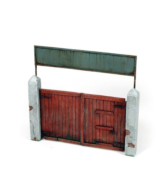 Vallejo Diorama Accessories Village Gate 15x15 cm. 1:35 Vallejo SC006
