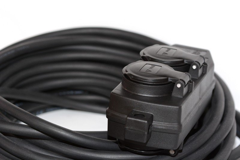 Hilark Przedłużacz wzmocniony rozgałęźnik 3m H05VV-F 3x2,5 918301247a/3/M