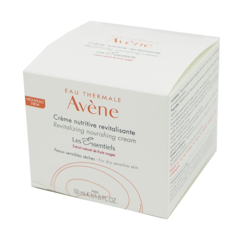 AVENE Avene odżywczy krem rewitalizujący do skóry wrażliwej suchej Les Essentiels 50 ml