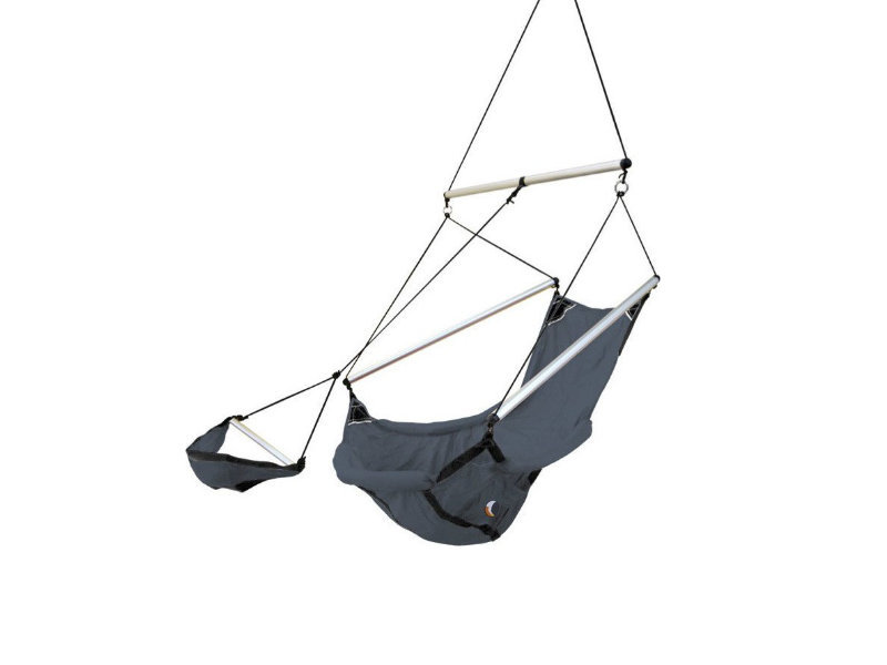 Fotel księżycowy TICKET TO THE MOON, szary, 1 szt.