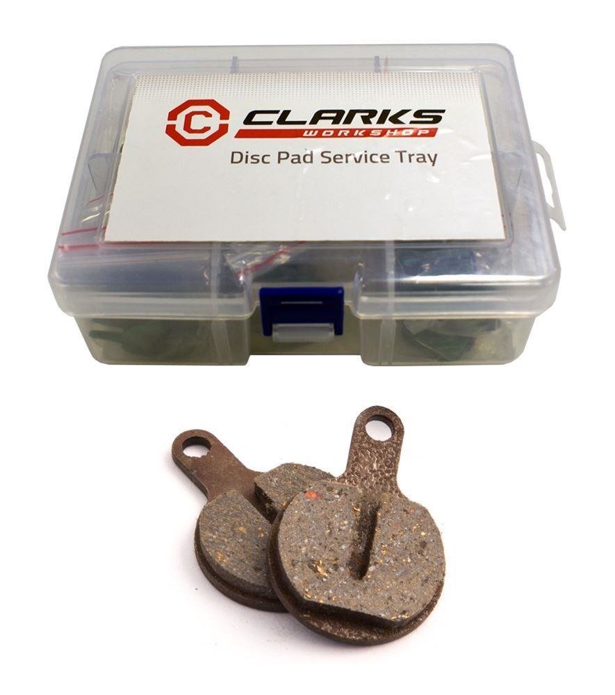Clarks Okładziny hamulcowe CLARK'S TEKTRO (Lyra, IOX) organiczne pudełko 20 par A-CLA-VX845C-DP-ST